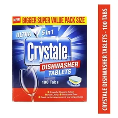 Crystale Ultra 5in1 Dishwasher Tablets 1