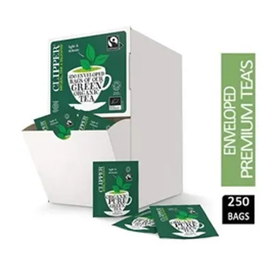 Clipper Fairtrade Organic Green 250 Envelopes