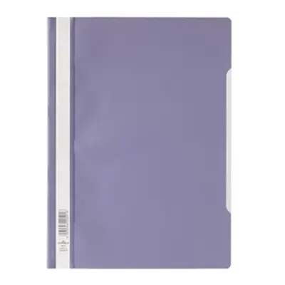 Durable Clear View A4 Folder Purple