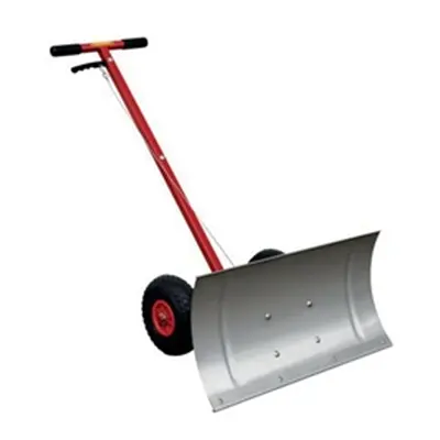 Snow Plough with Stainless Steel Blade Natural 407841