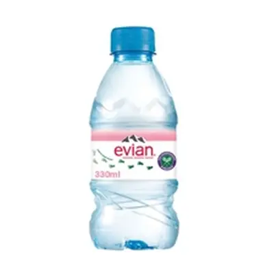 Evian Natural Spring Water 330ml (24 Pack) A0106212