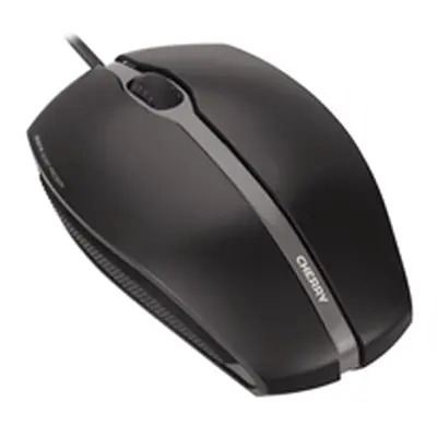 CHERRY GENTIX Silent Corded Optical Mouse (Black) - JM-0310-2