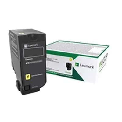 Lexmark Return Programme 3K Toner Cartridge Yellow 74C20Y0