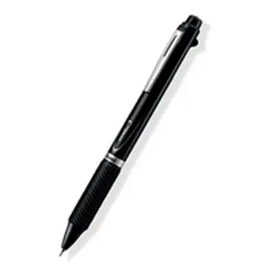 Pentel EnerGel 3 Multi-Colour Rollerball Pen 0.5mm Black Barrel Pk 12