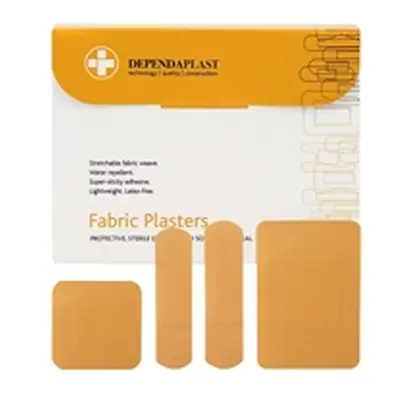 Reliance Medical Dependaplast Fabric Plasters Assorted Sizes Pack 100