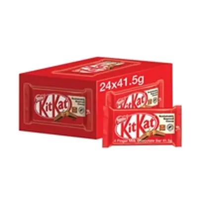 Nestle KitKat Four Finger Milk Chocolate (24 Pack) 12351222