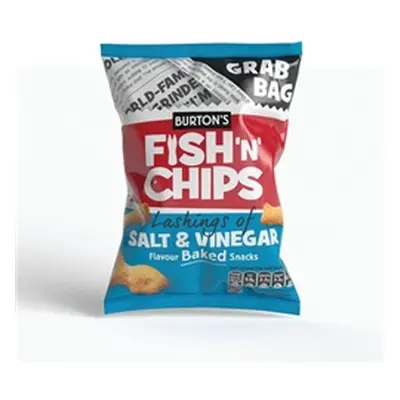 Fish N Chips Salt Vinegar Grab Bag 40g (Pack of 30) 17368