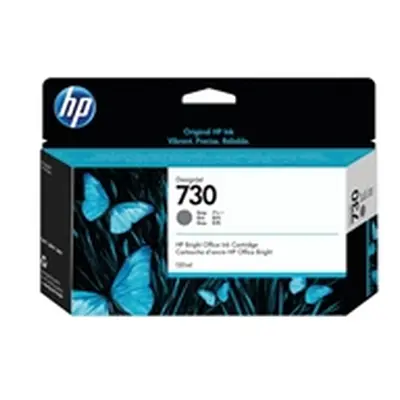 HP 730 DesignJet Ink Cartridge 130-ml Grey P2V66A