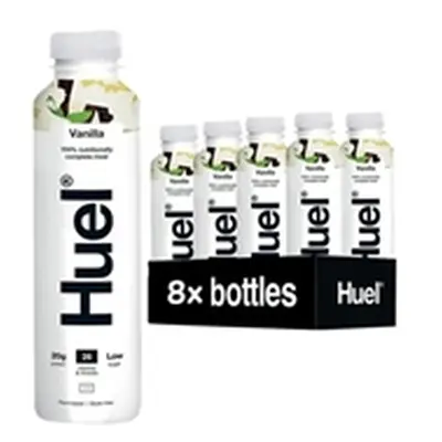 Huel Vanilla Complete Meal Drink 500ml (Pack of 8) RTD8-VAN-10R