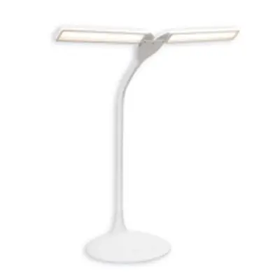 Alba Nomad Two Head Desk Lamp White