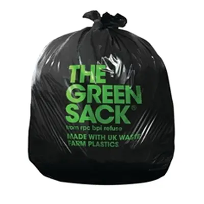 The Green Sack Heavy Duty Refuse Sack Black (200 Pack) KMAXHD