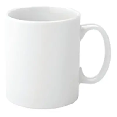 Pure White Economy Straight-Sided Mug 12oz (Pack of 12) E90037-B01012