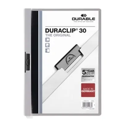 Durable DURACLIP 30 A4 Folder Grey