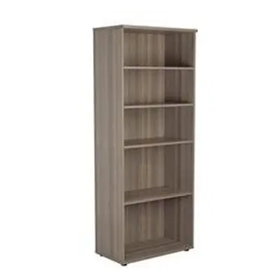 Mezzo Book Case 2000 With 4 Shelves - Grey Oak - WDS2045GO