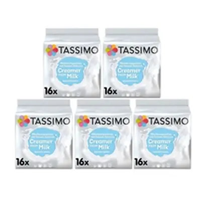 Tassimo Milk Creamer 344g 16 Pods Pack x5 (Pack of 80) 4031522