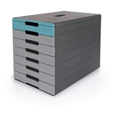 Durable IDEALBOX ECO 7 Drawer Box - Blue