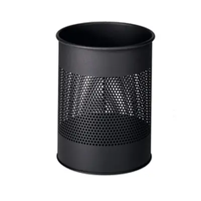 Durable Perforated Bin 15L Charcoal