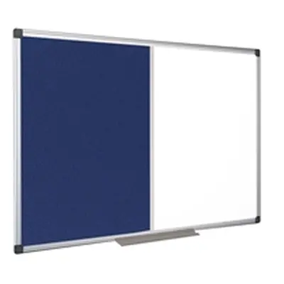 Bi-Office Drywipe and Felt Combination Board 1200x900mm