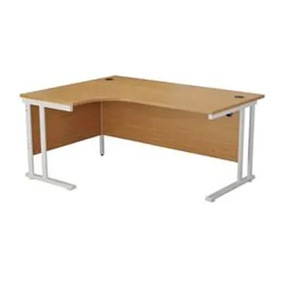 Allegro 1800 Crescent Cantilever Workstation LH - TWU1812LHRADNOWH