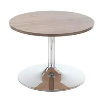 Adagio Low Trumpet Base Table - Walnut - CH2677WA