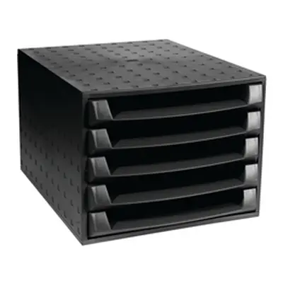 Forever 5 Drawer Set Black 221014D