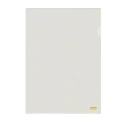 Elba Recycled L Shaped Folder 80 Micron (Pack 100) - 400186699