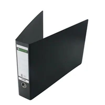 Leitz 180 Oblong Lever Arch File A3 Black (2 Pack)