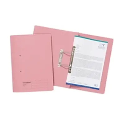 Exacompta Guildhall Transfer File 285gsm Foolscap Pink (25 Pack)