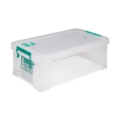 StoreStack 7.5 Litre Storage Box W250xD190xH160mm Clear