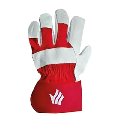 Polyco Premium Rigger Gloves Chrome Red (10 Pack) LR158R