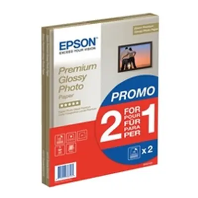 Epson Premium Glossy A4 Photo Paper 2-for-1 (15 + 15 Free Pack)