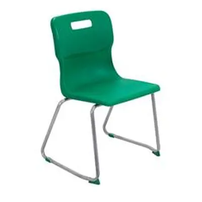 Titan Skid Base Chair Size 5 - 430mm Seat Height - Green - T25-GN