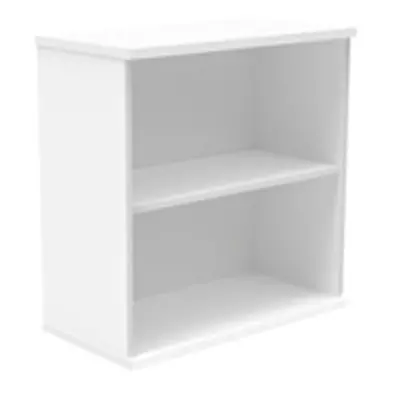 Bookcase 1 Shelf 816 High Arctic White