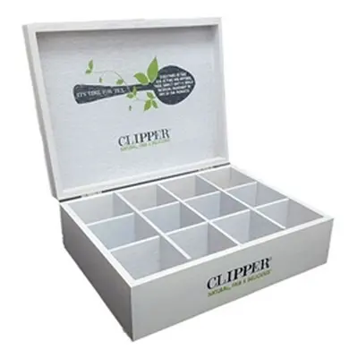 Clipper 12 Compartment Wooden Display Box