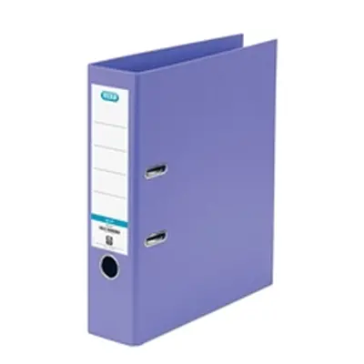 Elba 70mm Lever Arch File Plastic A4 Purple