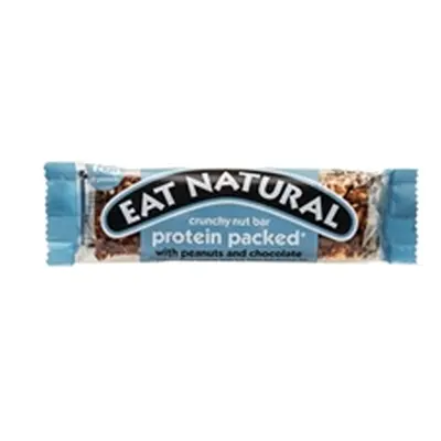 Eat Natural Protein Packed Crunchy Nut Gluten Free Bar 40g (Pack 12 x