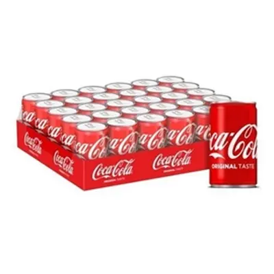 Coca-Cola Soft Drink 150ml Can (Pack of