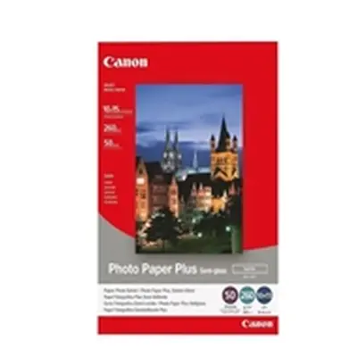 Canon SG-201 Photo Paper + 4x6in Semi-Gloss (Pack of 50) 1686B015