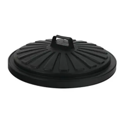 Addis Black Dustbin Lid Round 90 Litre 0766MOB