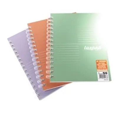 Silvine Luxpad Metallic 200 Page A5+ Assorted (Pack of 3) LUXA5MAC