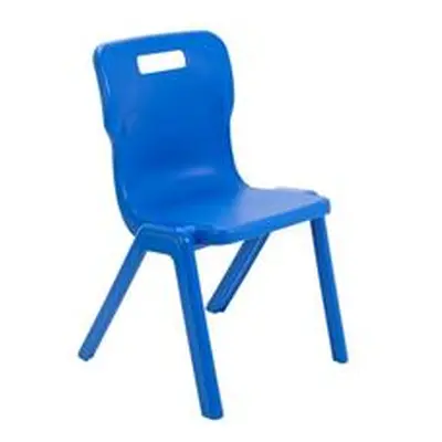 Titan One Piece Chair Size 5 - 430mm Seat Height - Blue - T5-B