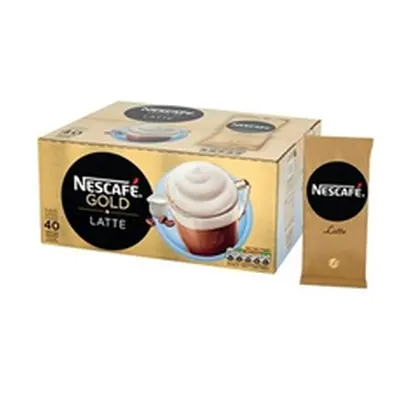 Nescafe Latte Coffee Sachets 720g (Pack of 40) 12579323