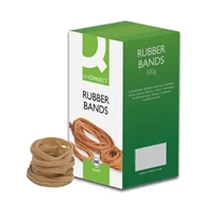 Q-Connect Rubber Bands No.64 88.9 x 6.3mm 500g Ref KF10549