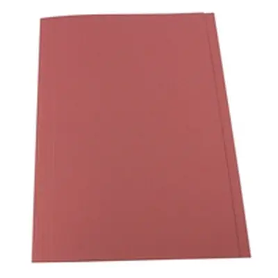 Exacompta Guildhall Square Cut Folder 315gsm Foolscap Pink (100 Pack)