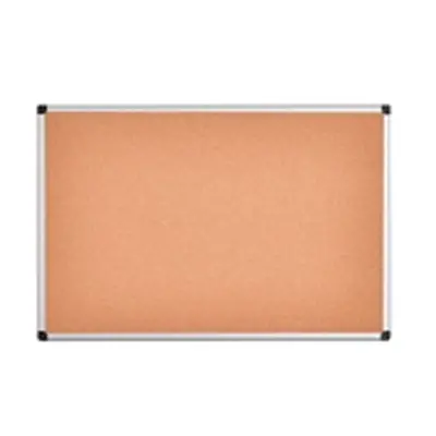 Bi-Office Aluminium Frame Cork Noticeboard 900x600mm