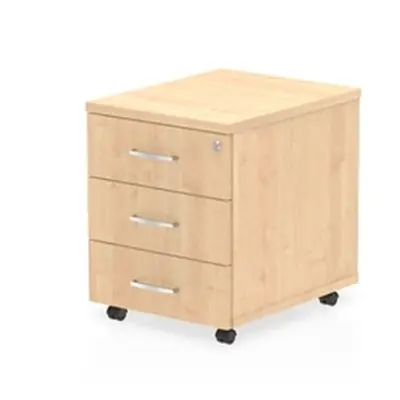 Impulse Mobile Pedestal 3 Drawer Maple - I000245