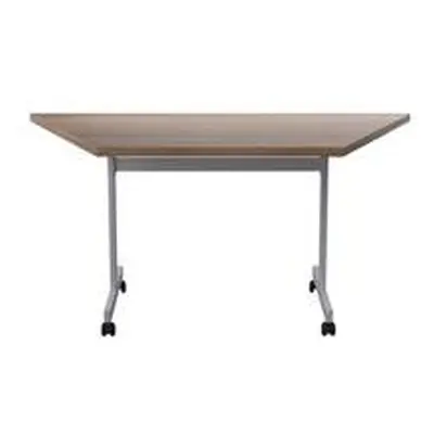 Allegro Tilting Table 1600x800 Silver/Dark Walnut top OETT1680TRAPSVDW