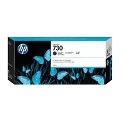 HP 730 DesignJet Ink Cartridge 300-ml Matte Black P2V71A