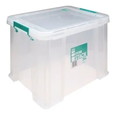 StoreStack 36 Litre Storage Box W480xD380xH320mm Clear