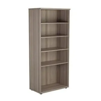 Mezzo Book Case 1800 With 4 Shelves - Grey Oak - WDS1845GO